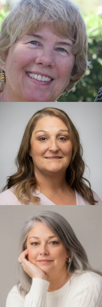 Doryce Norwood, Jackie Rubio, Irma Woodward